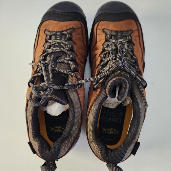 KEEN Men's Targhee 4 Low Height Durable Waterproof Hiking Shoes, US 7.5 - Picture 7 of 10